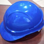 Indian blue safety helmet
