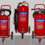 25 kg dry powder trolley fire extinguisher