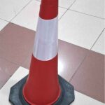 قمع مروري تحذيري صيني ٧٥ سم-compressed