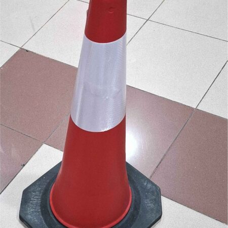 قمع مروري تحذيري صيني ٧٥ سم-compressed