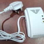 كاشف غاز مع انزار (كهرباء 220 )