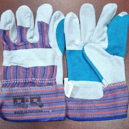 كفوف عمل جلد