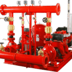 مضخة حريق ثلاثية