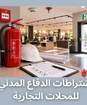 اشتراطات الدفاع المدني للمحلات التجارية