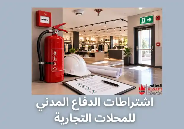 اشتراطات الدفاع المدني للمحلات التجارية